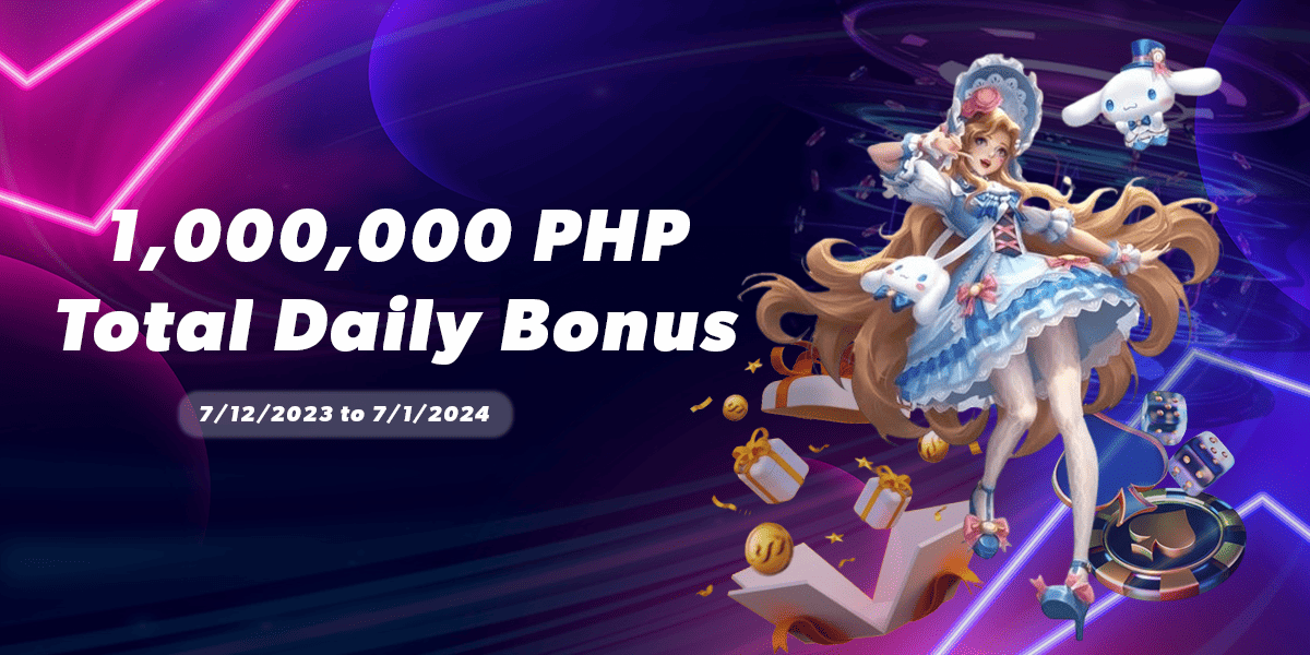 Slot666bet ph casino total daily bonus 1 million php